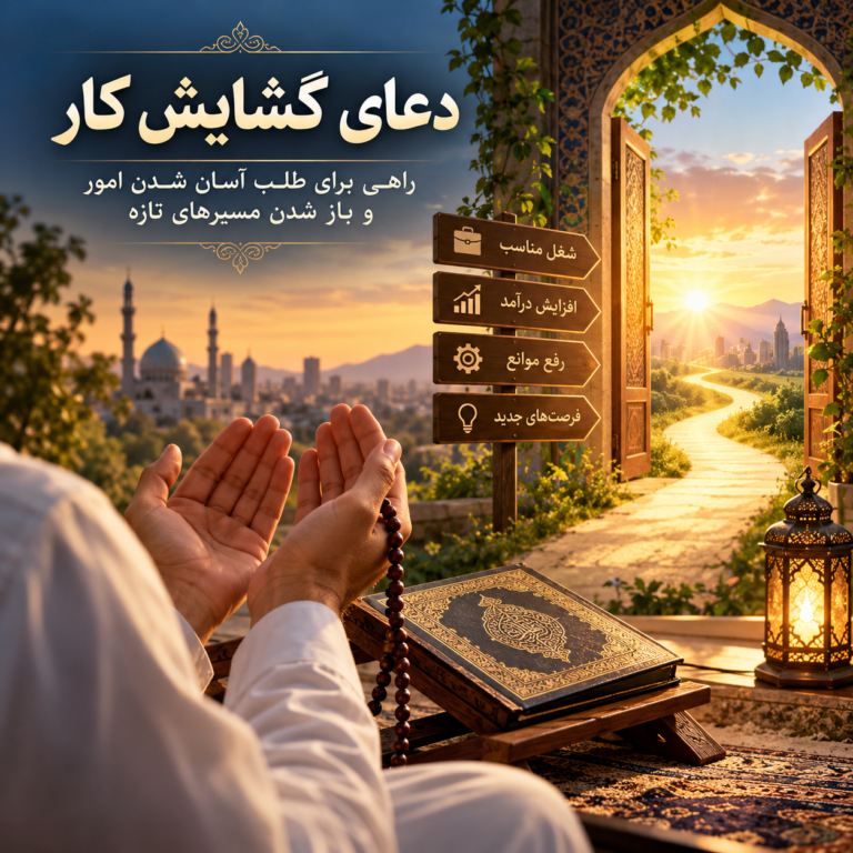 دعای گشایش کار برای آسان شدن امور، رفع موانع و گشایش رزق و شغل؛ آشنایی با نیت دعا و نکات مهم دعای گشایش کار ابوادریس. برای انتخابی آگاهانه و نیتی روشن.